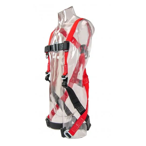 Bashlin - "H" Style Harness with nylon loop back attachment