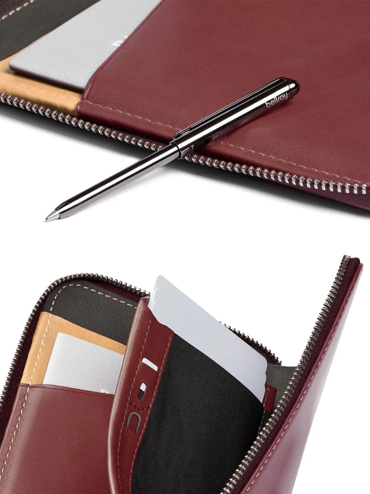 Bellroy Travel Folio Red Earth