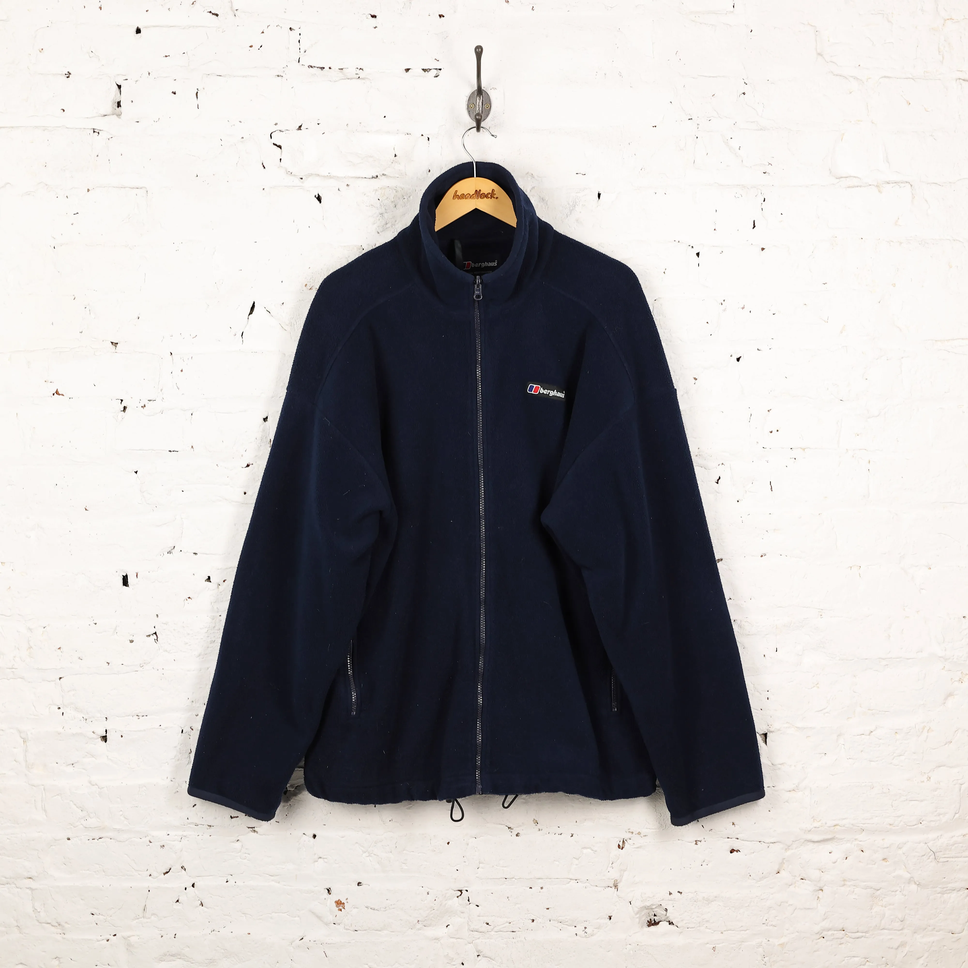 Berghaus Full Zip Fleece - Blue - XXL
