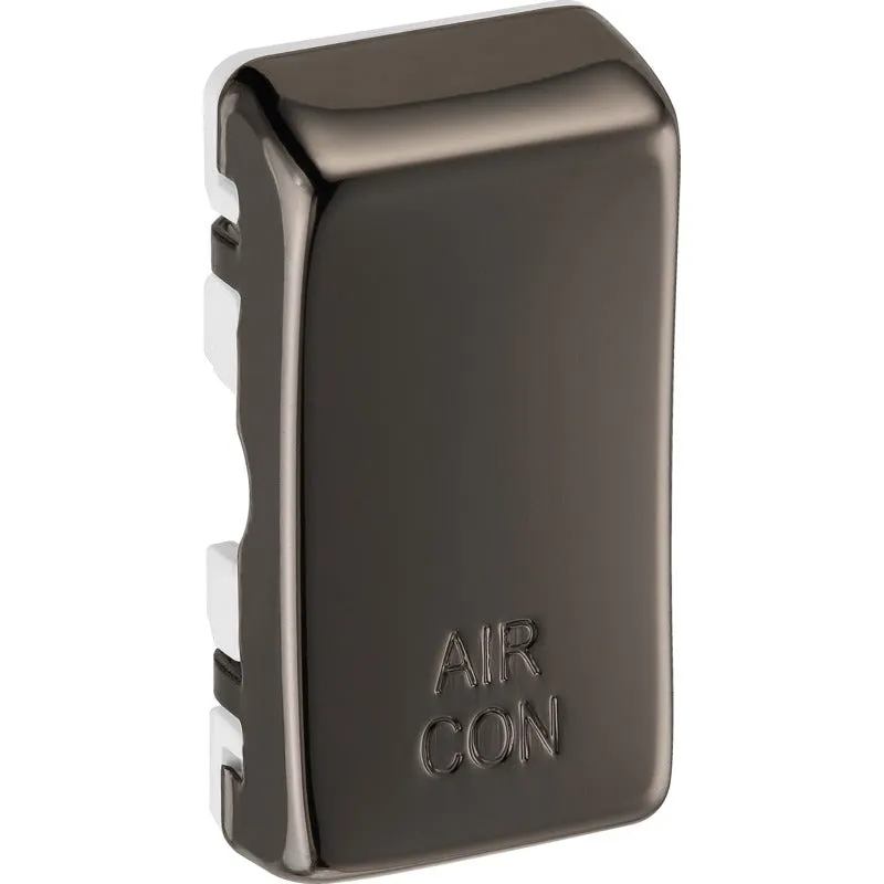 BG RRACBN Nexus Grid Rocker Embossed (AIR CON) - Black Nickel