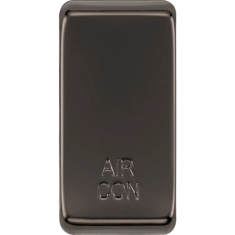 BG RRACBN Nexus Grid Rocker Embossed (AIR CON) - Black Nickel