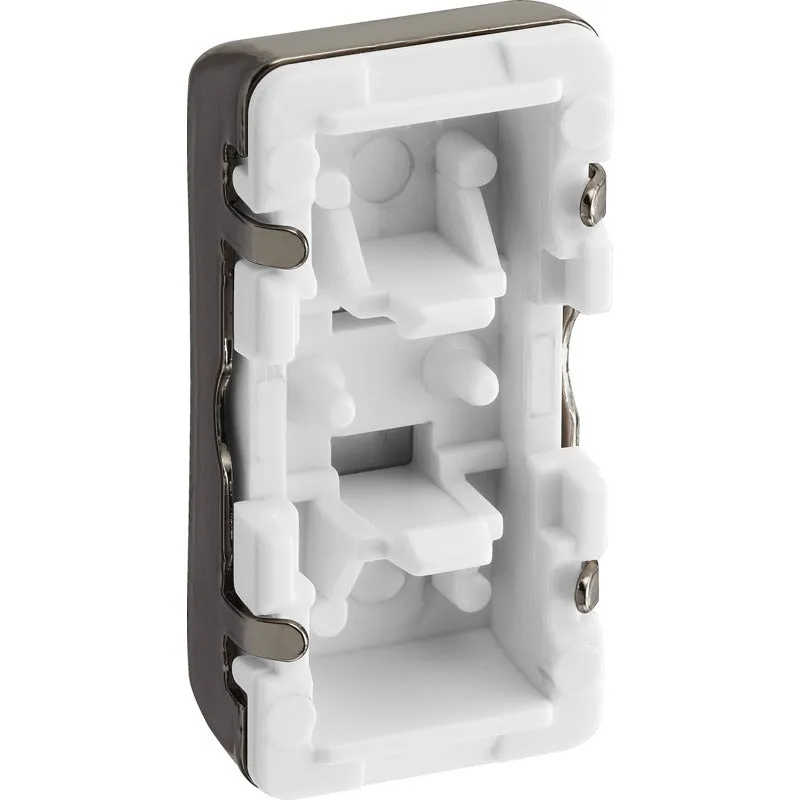 BG RRACBN Nexus Grid Rocker Embossed (AIR CON) - Black Nickel