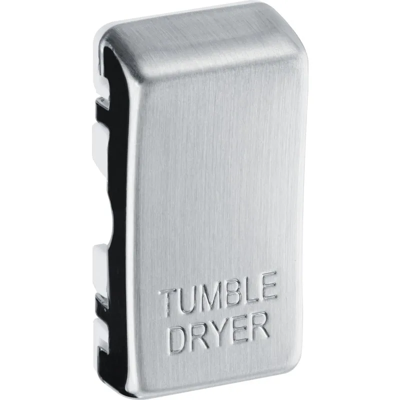 BG RRTDBS Nexus Grid Rocker Embossed (TUMBLE DRYER) - Brushed Steel