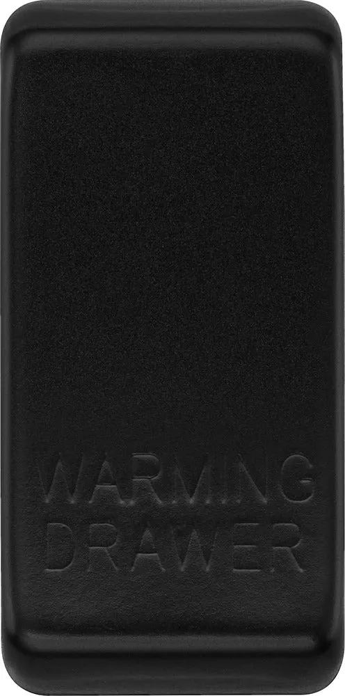 BG RRWDFB Nexus Grid Rocker Embossed (WARMING DRAWER) - Matt Black