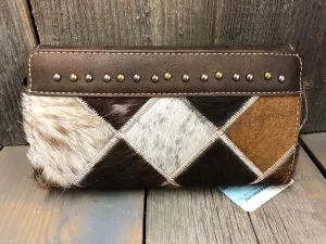 BGTR88-W010CF Wallet - Trinity Ranch Hair On