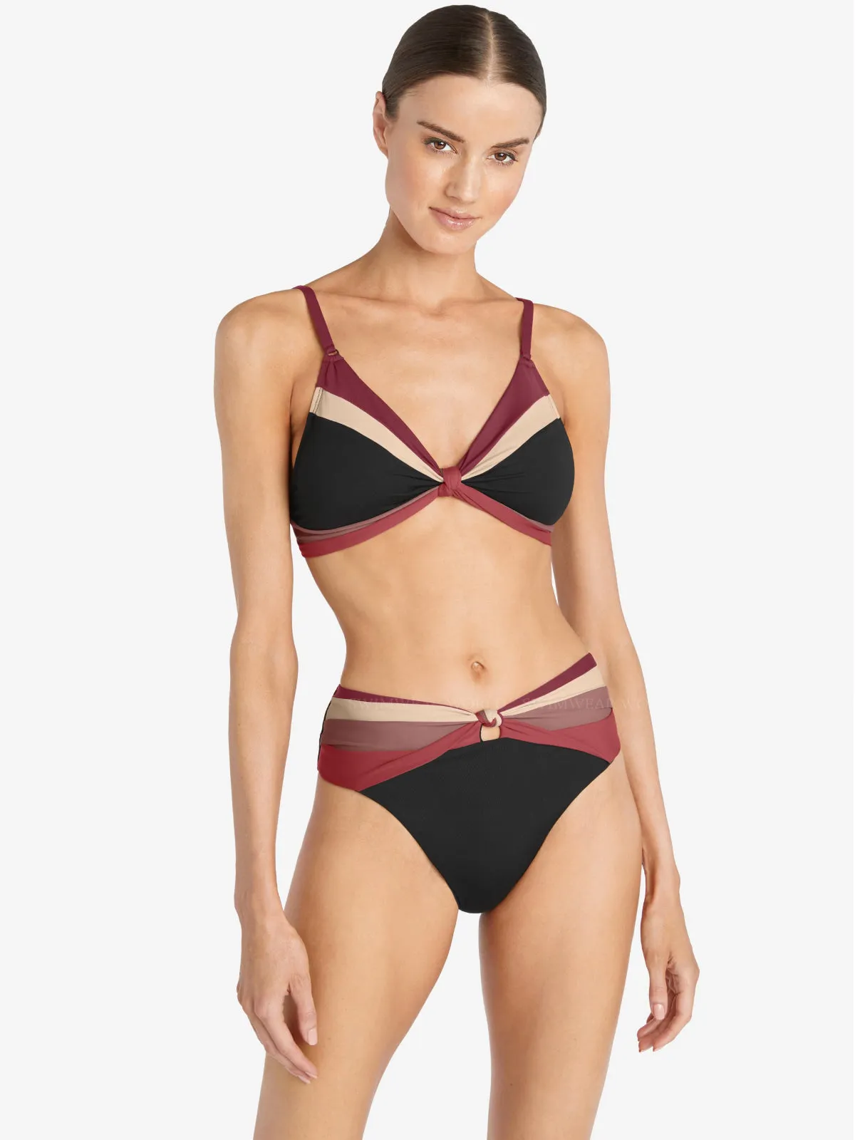 Billie Triangle Bra-Billie High Waist Bikini ::RET