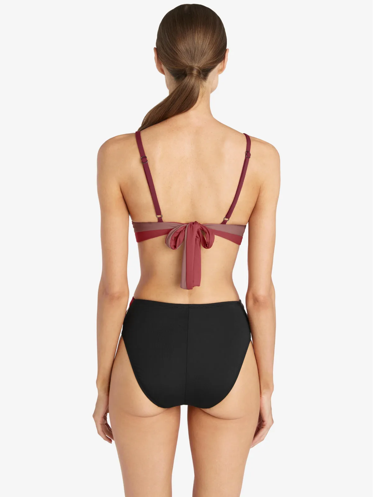 Billie Triangle Bra-Billie High Waist Bikini ::RET
