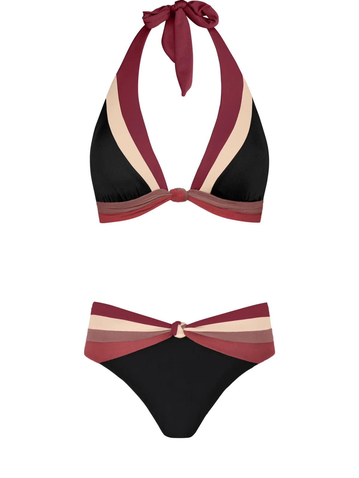 Billie Triangle Bra-Billie High Waist Bikini ::RET