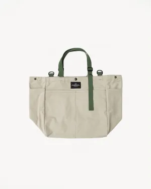 BIP021SUN - "Bags in Progress" Carry-all Beach Bag - Pearl Grey