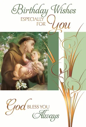 Birthday Wishes Especially for You Greeting Card