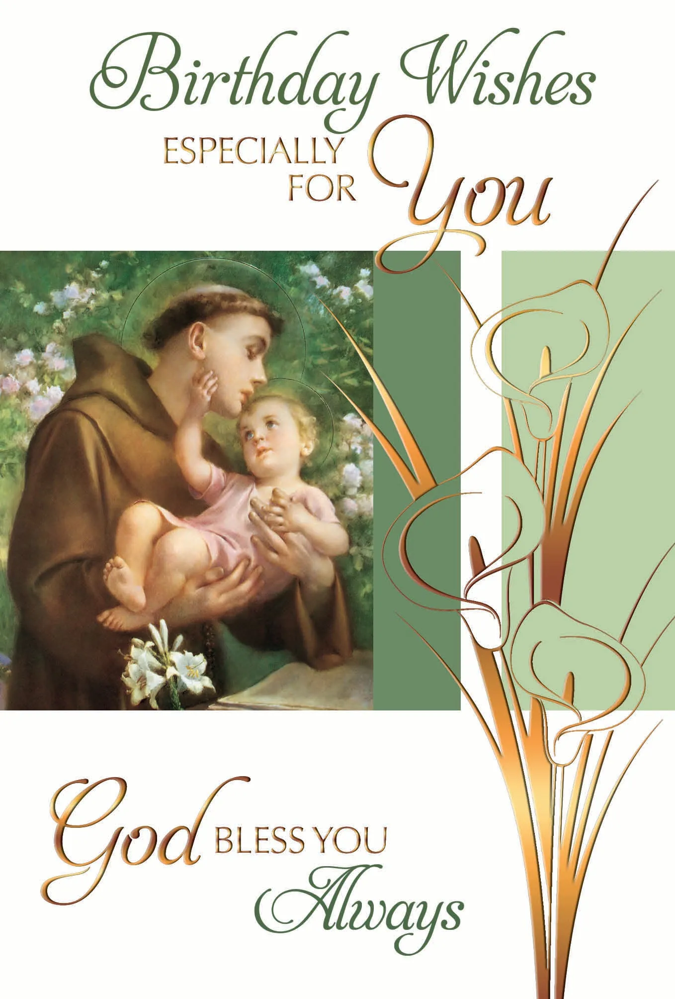 Birthday Wishes Especially for You Greeting Card