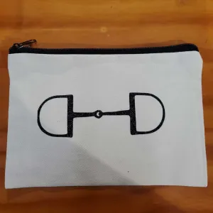 Black and Tan Zip Bit Bags