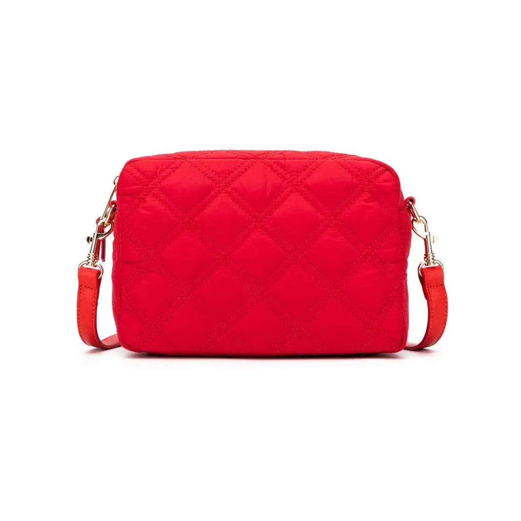 Black Caviar Melrose Quilted Crossbody Bag | Red