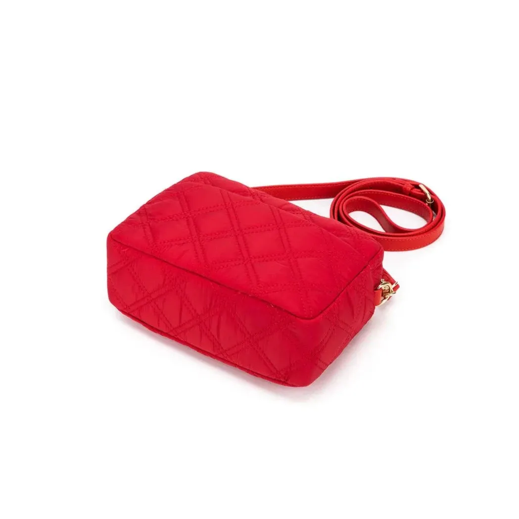Black Caviar Melrose Quilted Crossbody Bag | Red