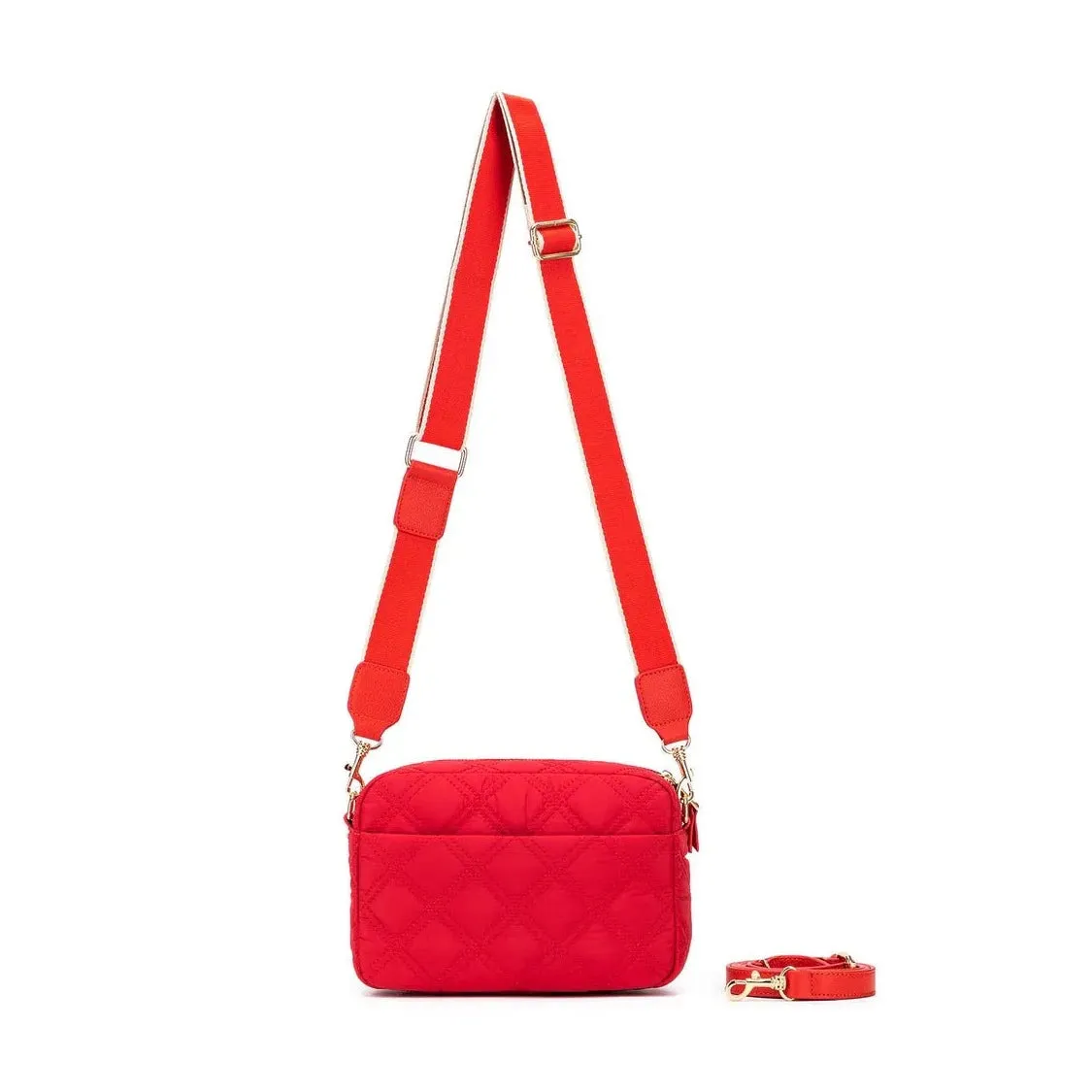 Black Caviar Melrose Quilted Crossbody Bag | Red