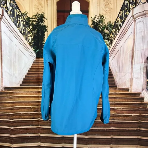 Black Diamond BackCountry Women's Teal Blue Fleece Full Zip Jacket Size Large ❤️