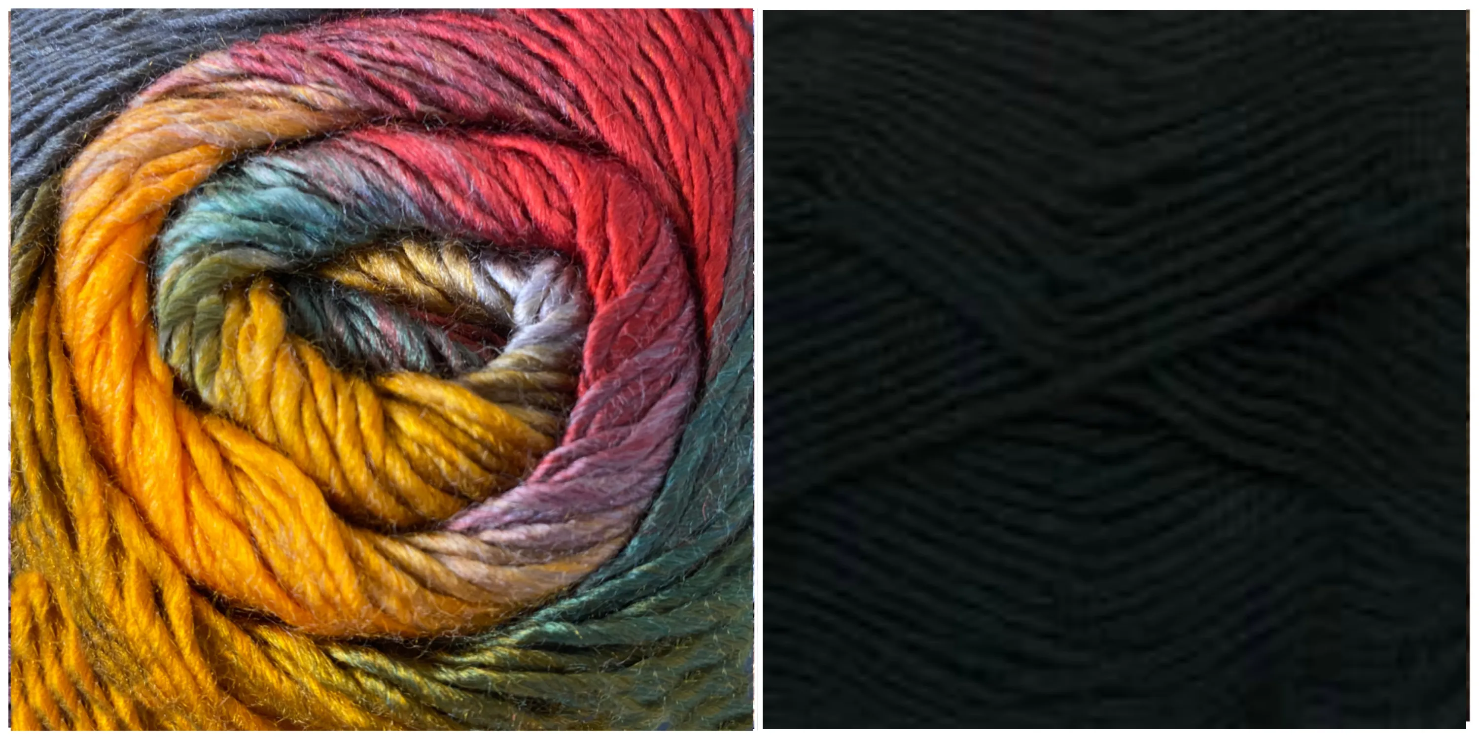 BLACK   MARIGOLD - Embossed Phoenix Scarf KIT