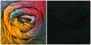 BLACK   MARIGOLD - Embossed Phoenix Scarf KIT