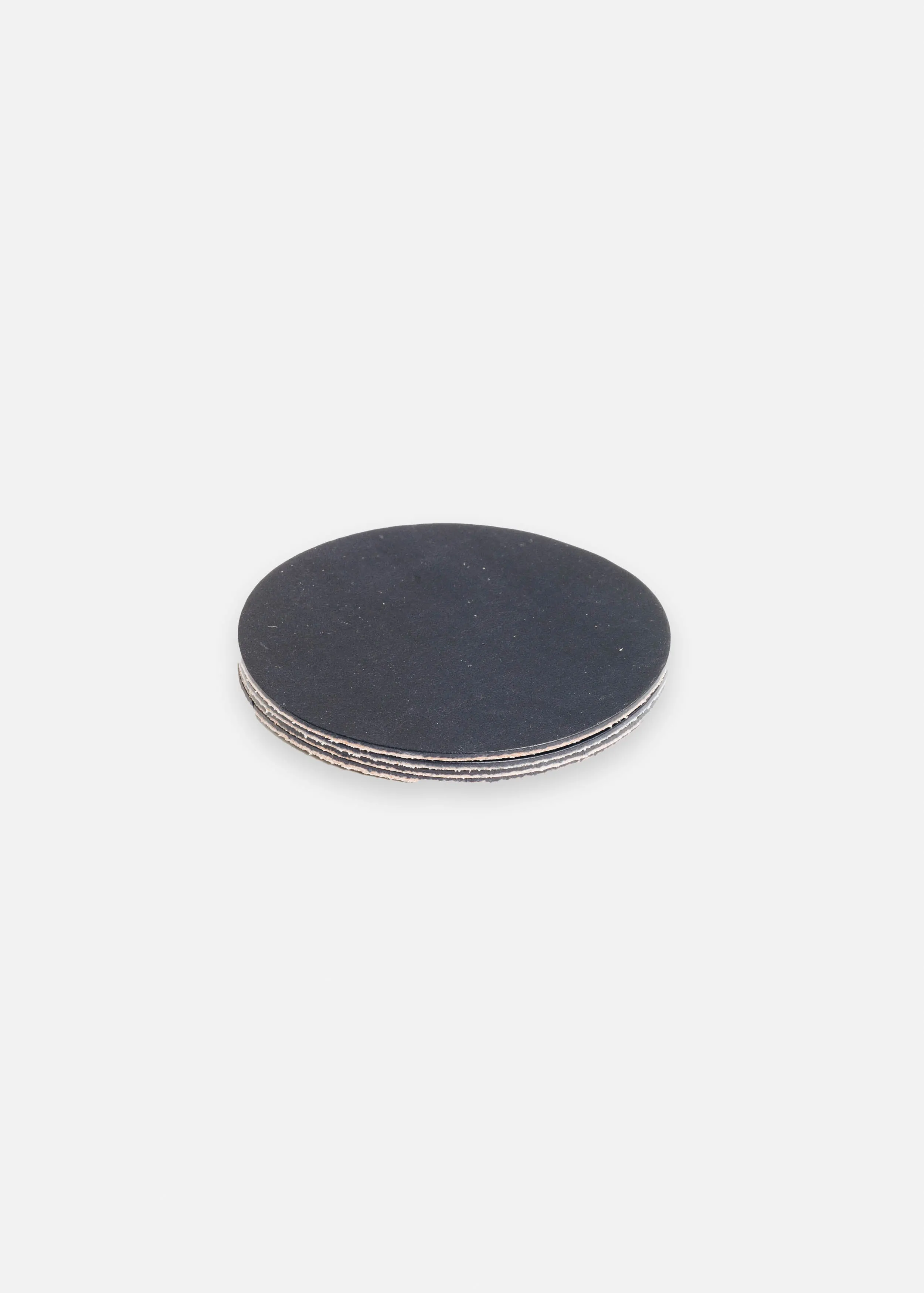 Black Navy Coaster Set in Latigo