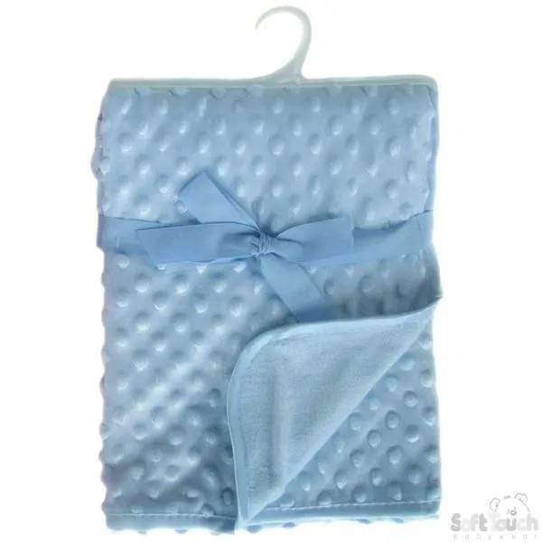 Blue Bubble Embossed Micro Wrap - FBP80-B