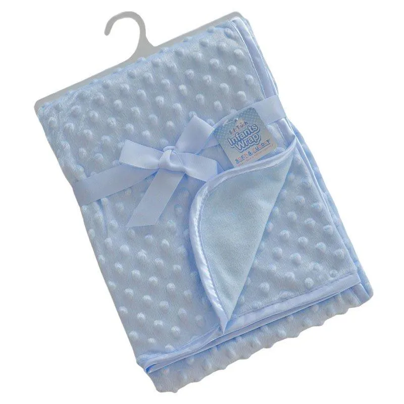 Blue Bubble Embossed Micro Wrap - FBP80-B