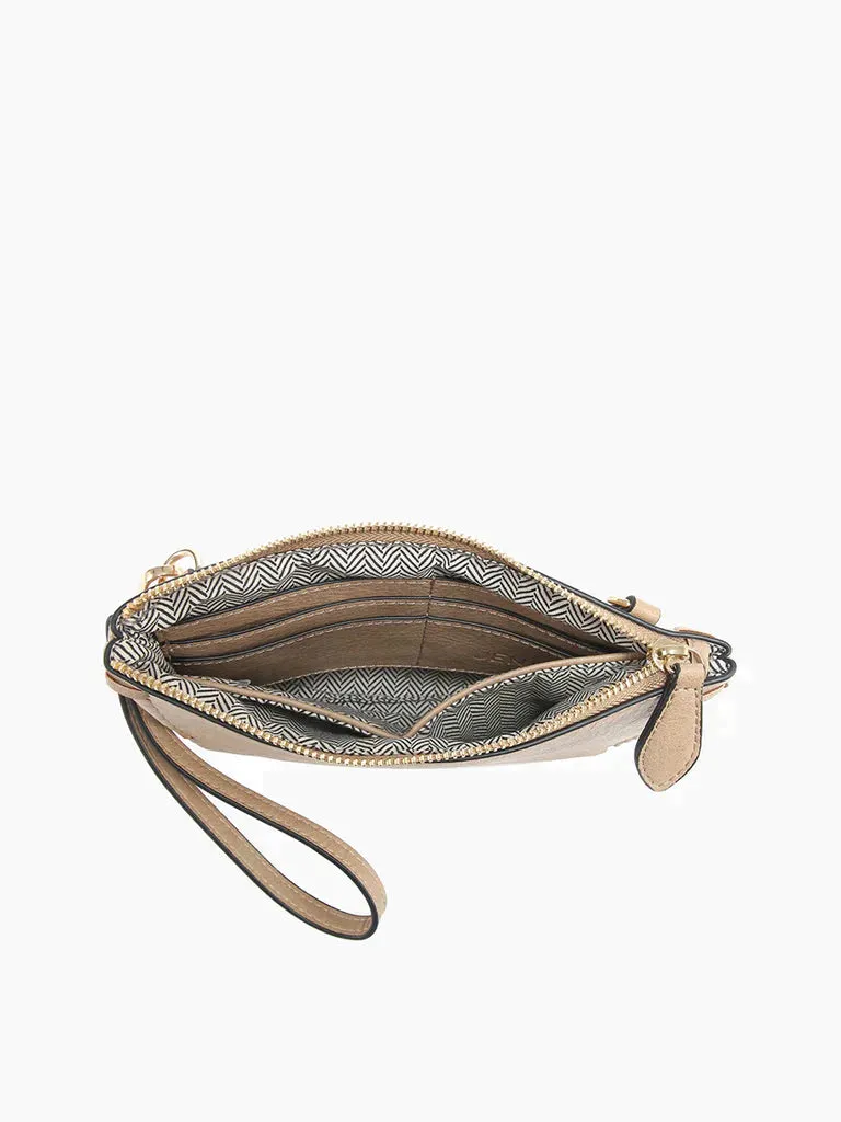 Bonnie Whipstitch Crossbody Pale Yellow