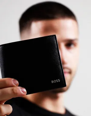 Boss Zair 8 Cardholder Wallet In Black For Men