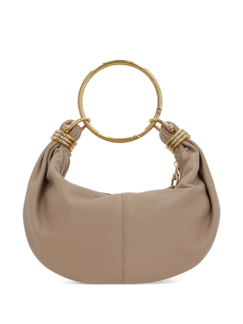 Bracelet small leather hobo bag