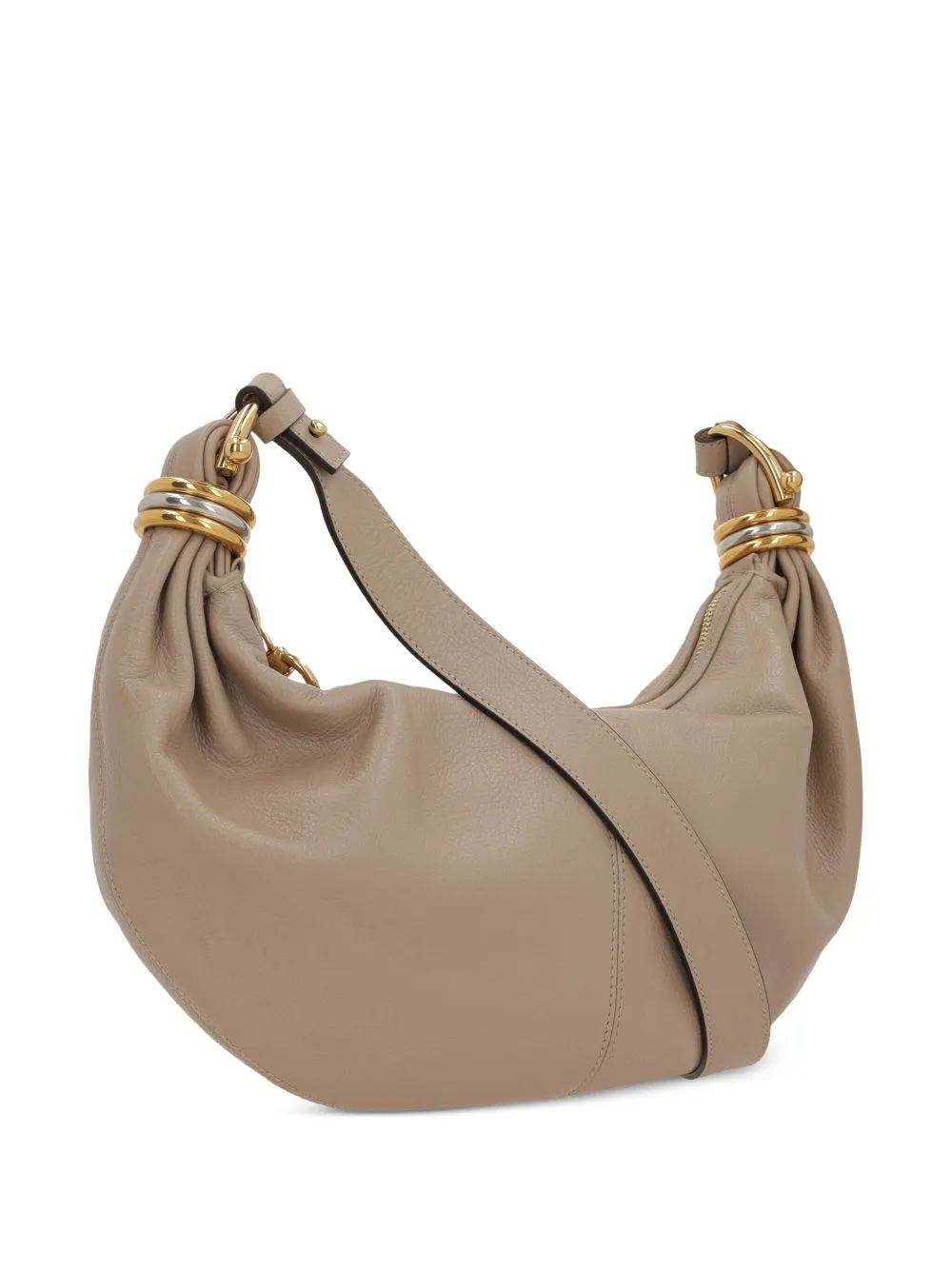 Bracelet small leather hobo bag