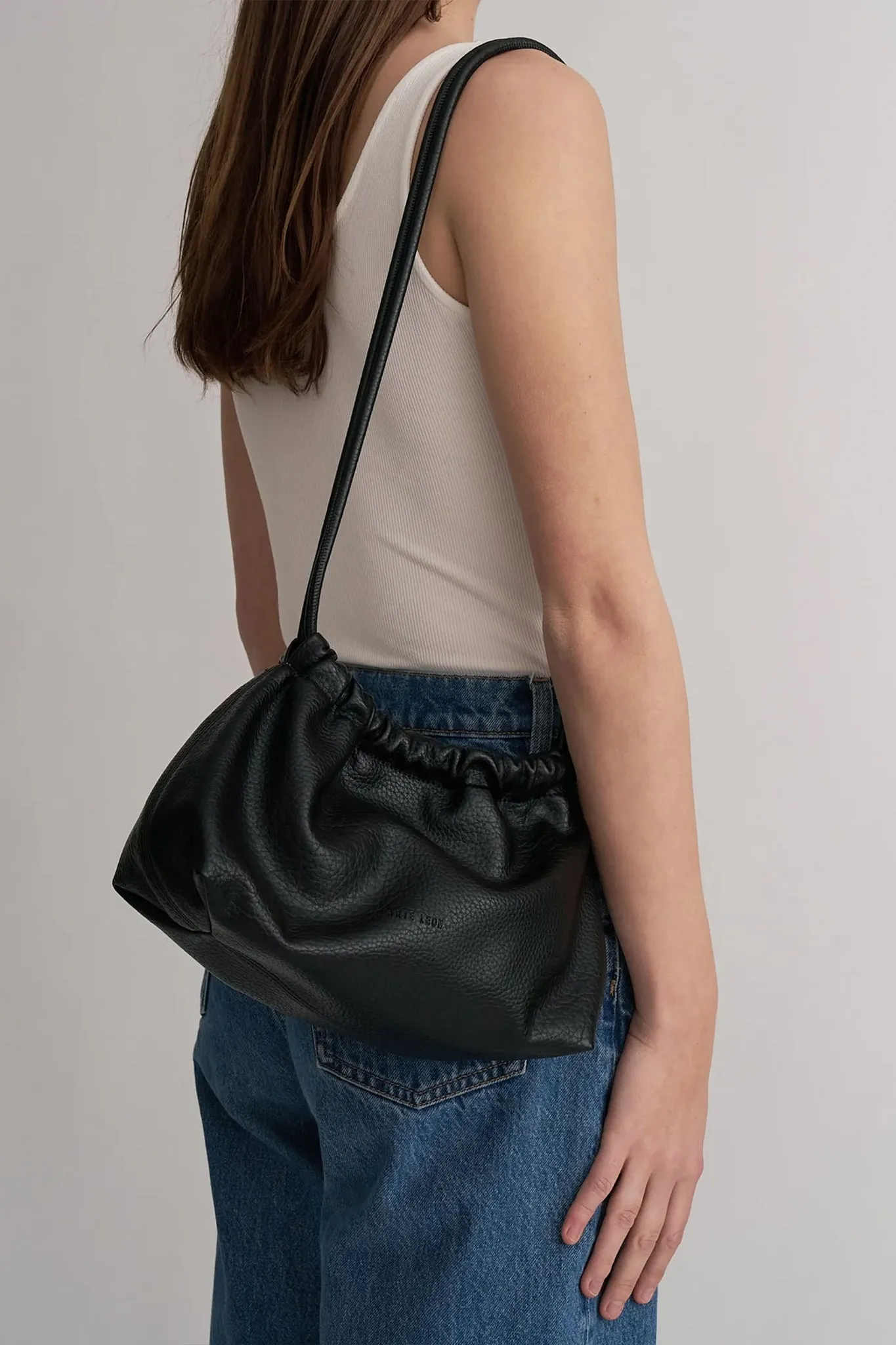 Brie Leon Alma Bag Black Nappa