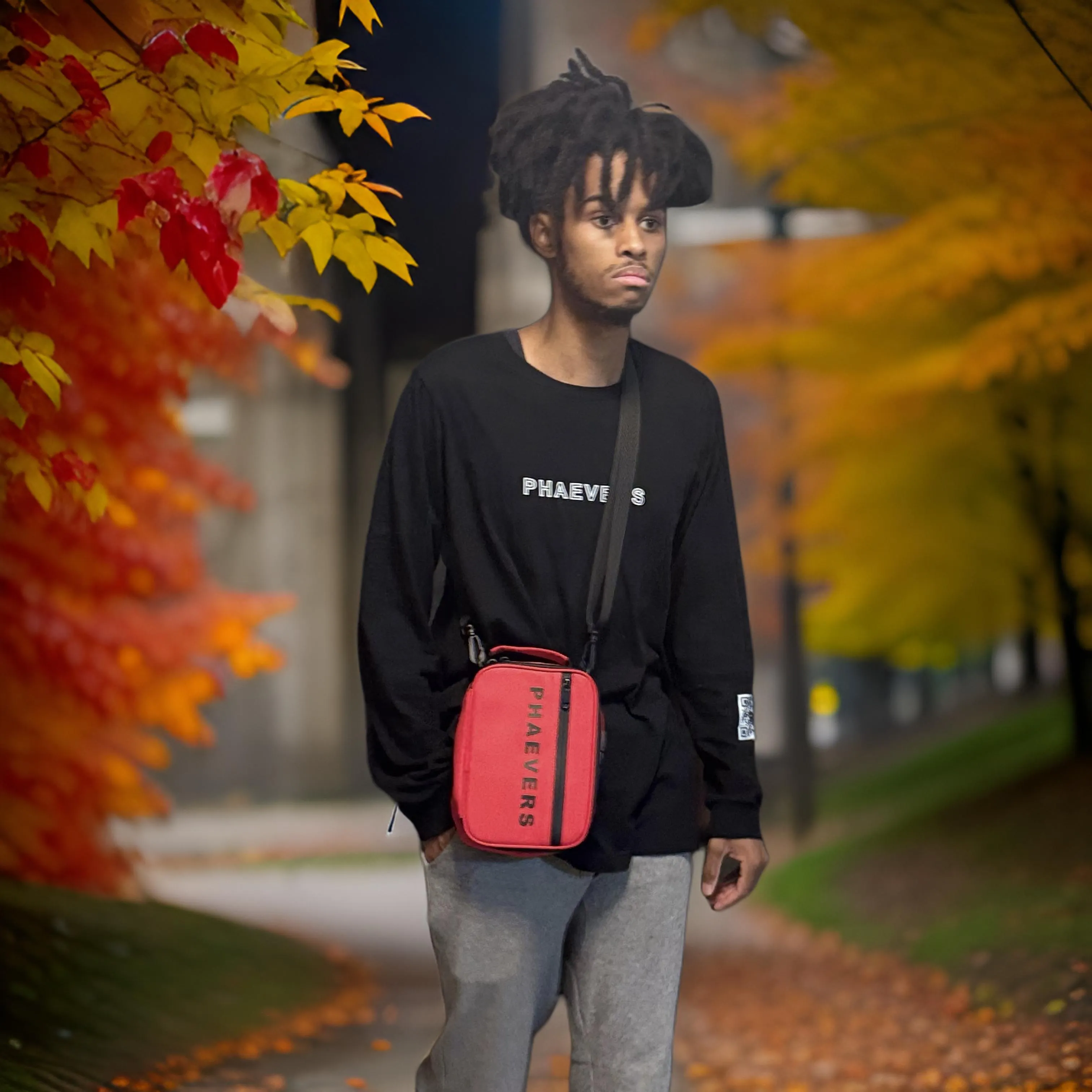 BRZE | Lockable Smell Proof Bags with Removable Shoulder Strap