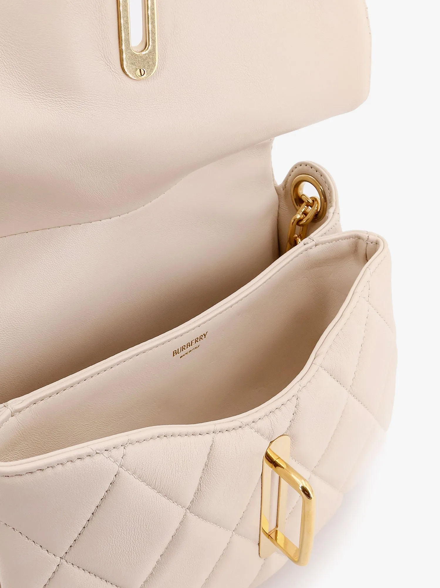Burberry Rocking Horse Quilted Leather Shoulder Bag