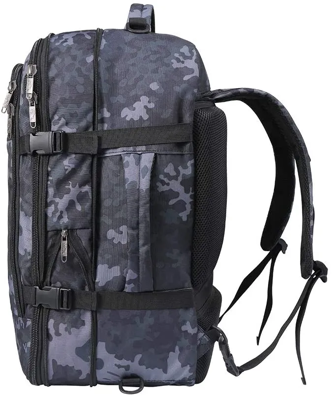 Cabin Max Metz XL Expandable Backpack & Shoulder Bag  22x16x8(10)" (55x40x20(25)cm)- Camo