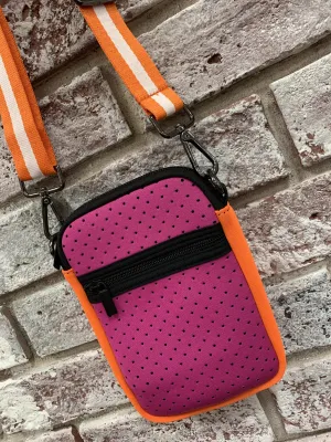 Callie Neoprene Cell Phone Crossbody