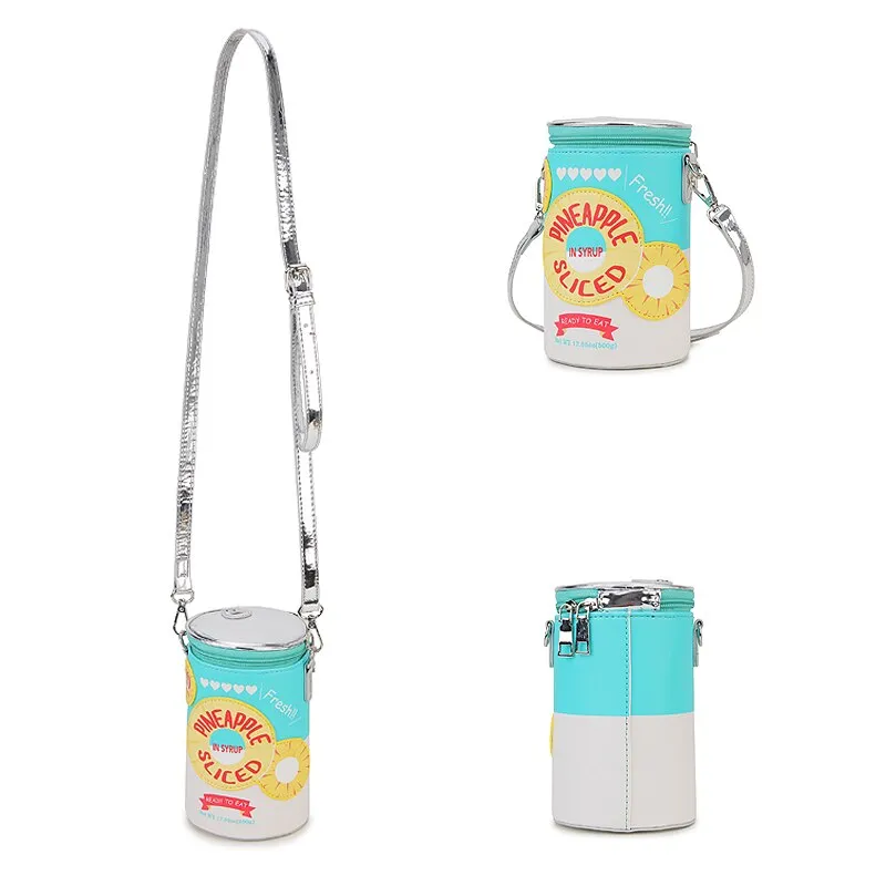 Canned Fruit Corn Soup Crossbody Bag