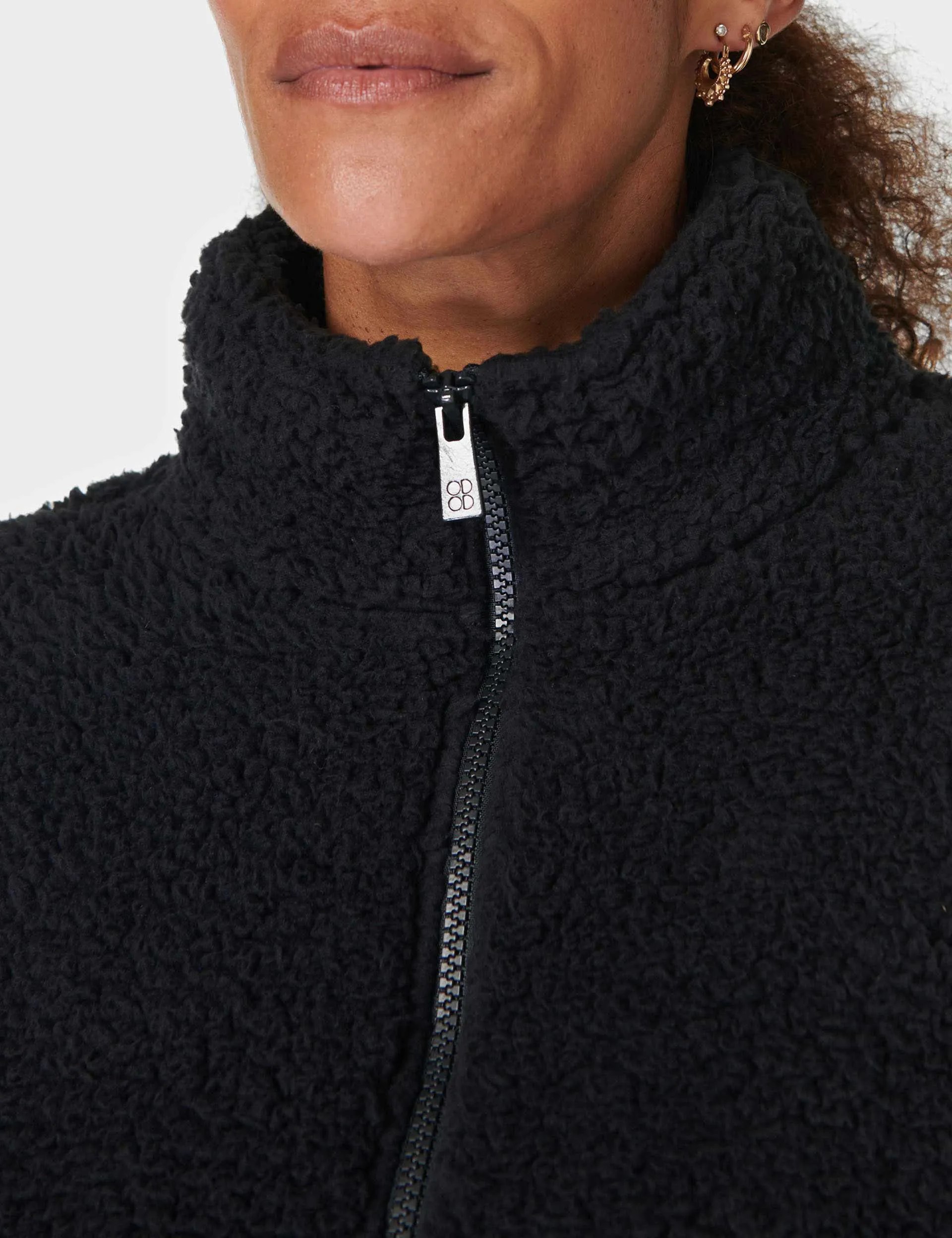 Canyon Fleece Zip Up - Black