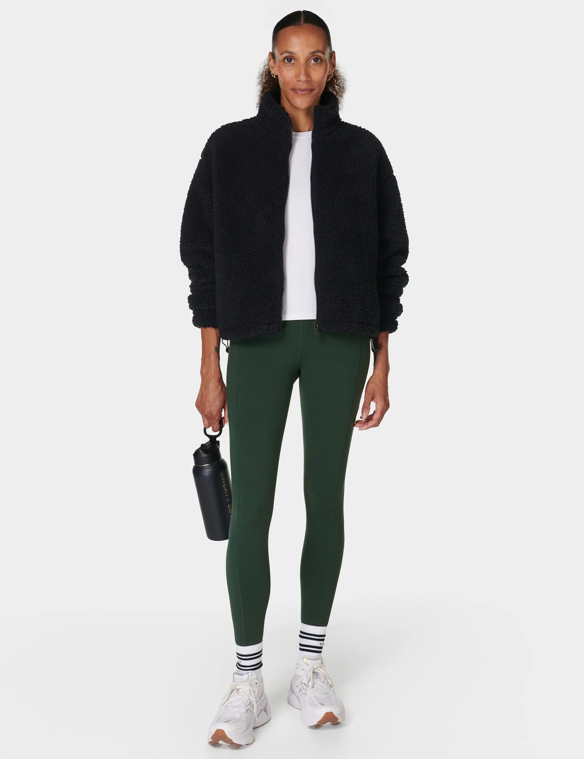 Canyon Fleece Zip Up - Black