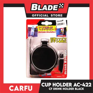 Carfu Foldable Drink Holder AC-422 (Black)