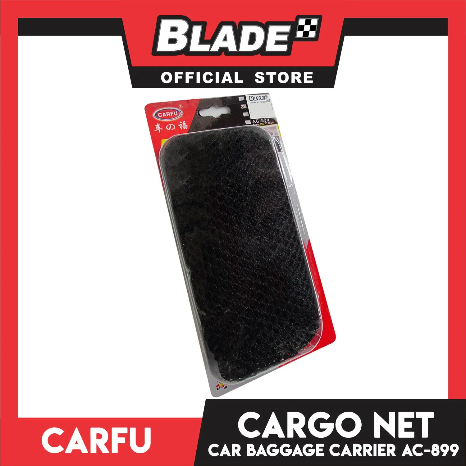 Carfu Luggage Net 120X60cm AC-896