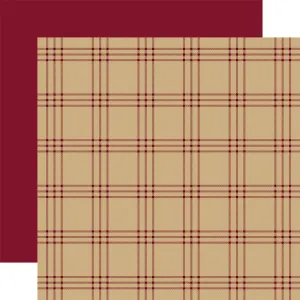 Carta Bella - Tartan No. 3 - 12x12 Single Sheet / Carlisle Plaid