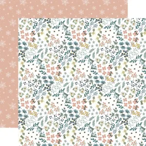 Carta Bella - Winter Wonderland - Mixed Flowers - 12x12 Patterned Paper
