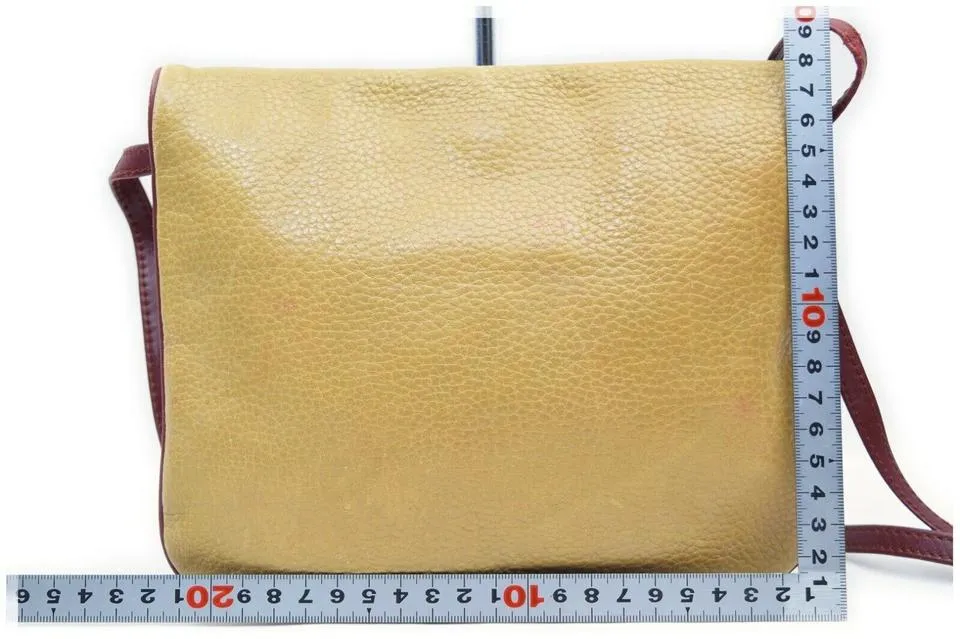 Cartier Beige x Bordeaux Flap Shoulder bag  861784