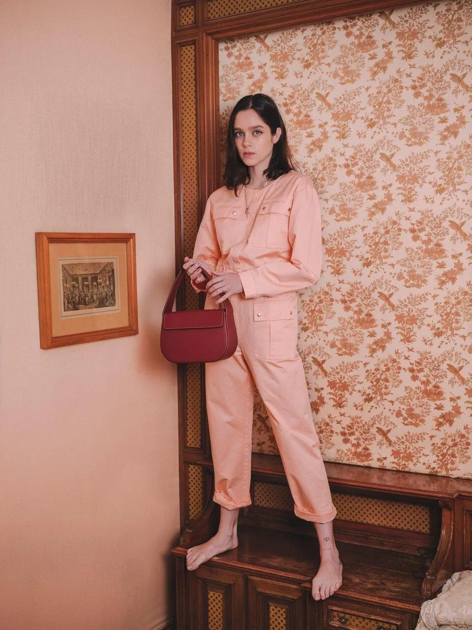 CESTA BAG BURGUNDY