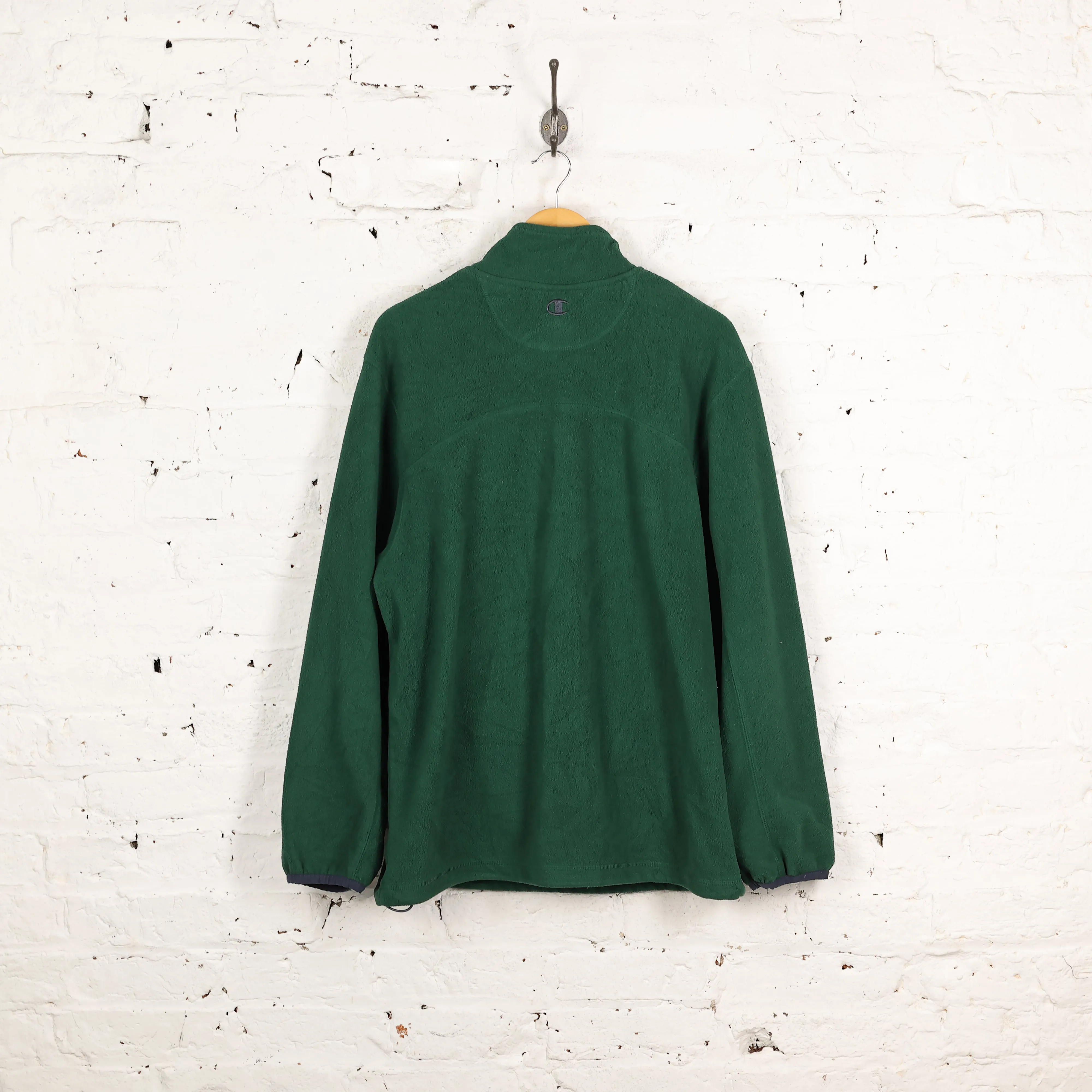 Champion 1/4 Zip Fleece - Green - L