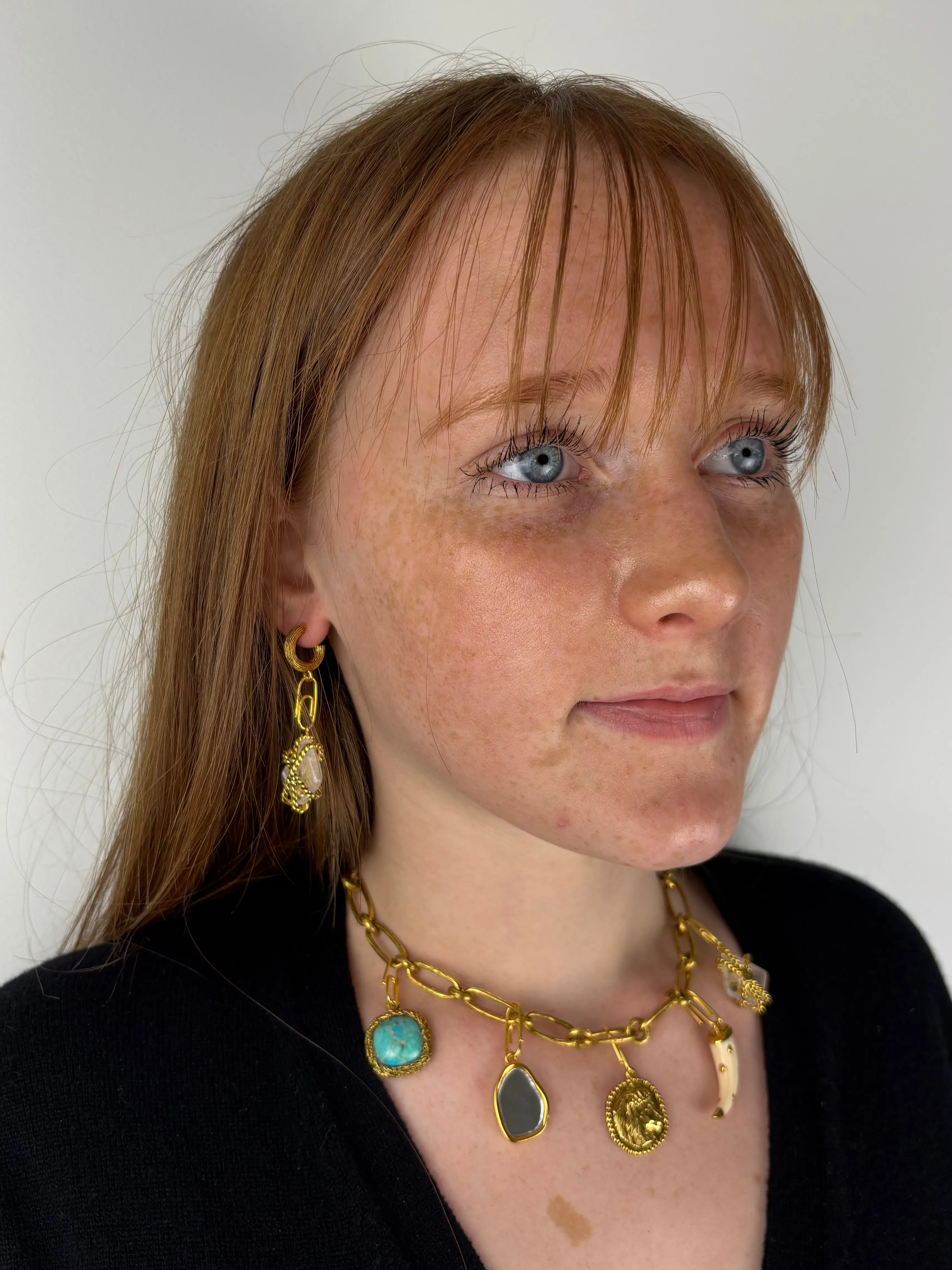 Charms Bar Hazelnut Necklace
