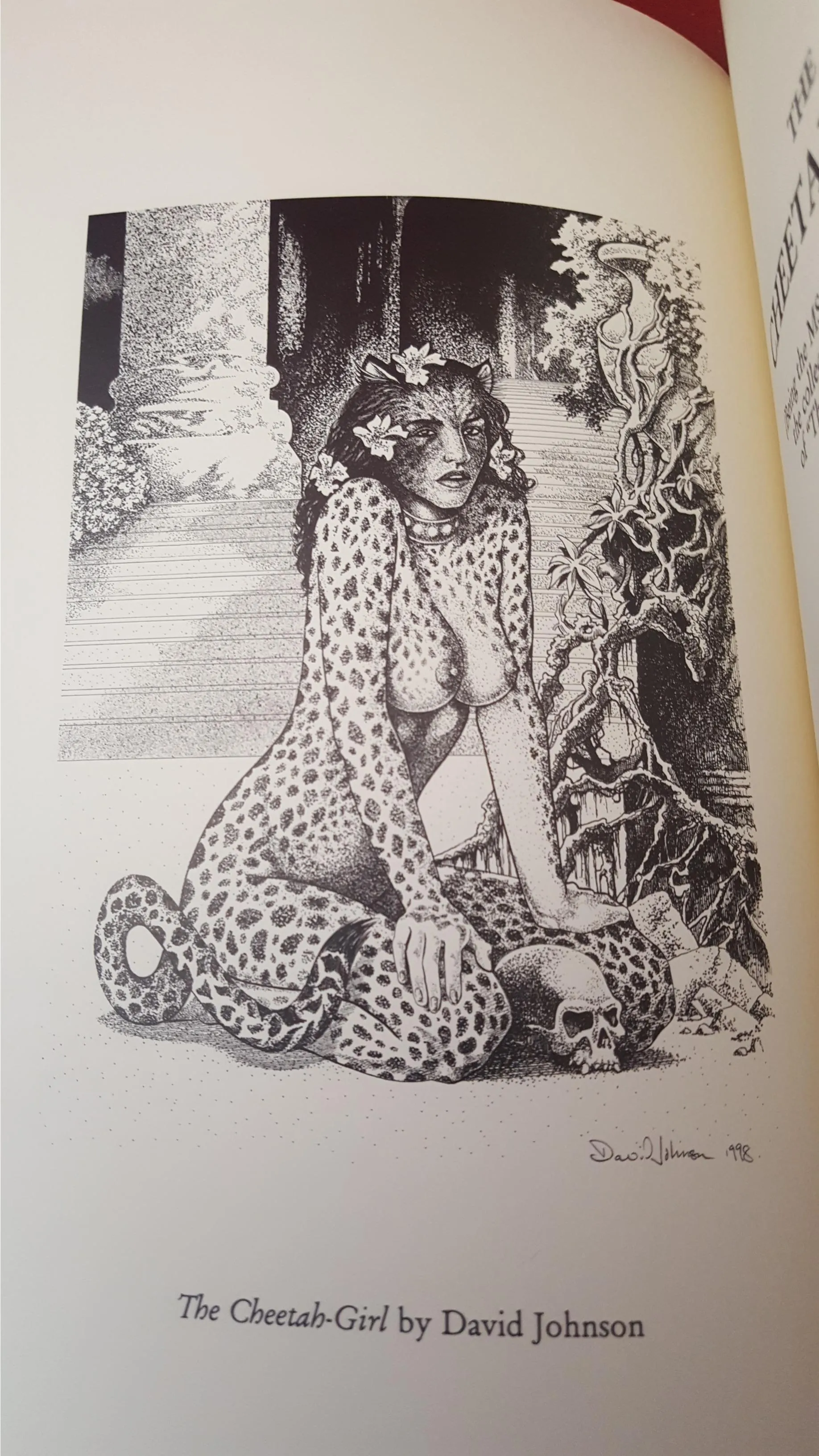 Christopher Blayre - The Cheetah-Girl, Tartarus Press, 1998, Limited