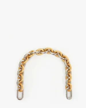Clare V. Shortie Strap Vintage Gold & Silver Mixed Metal