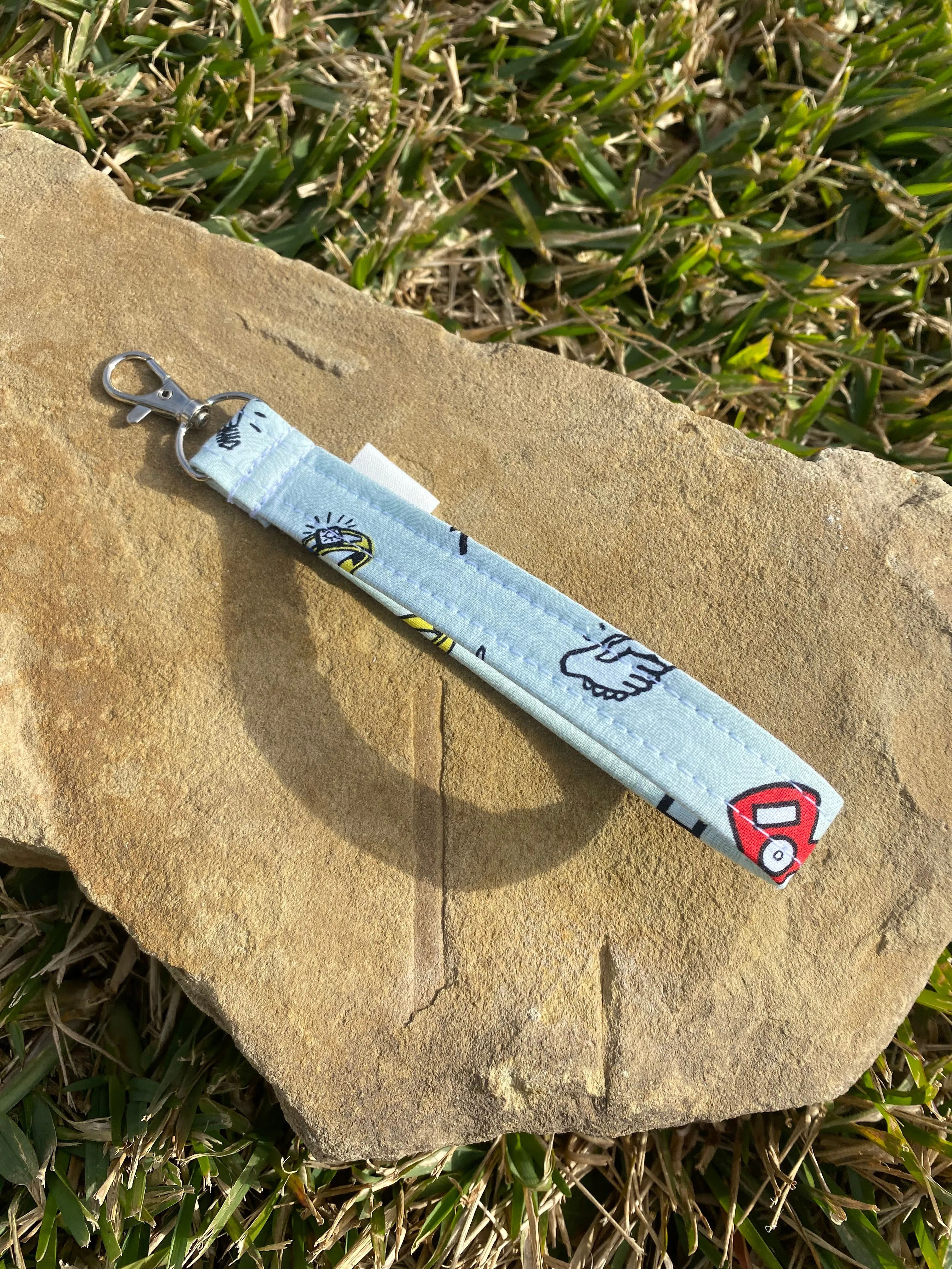 Classic Board Game Wristlet Keychain Gift