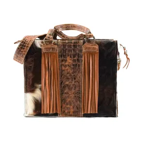 Clerk - Tricolor w/ Saddle Croc