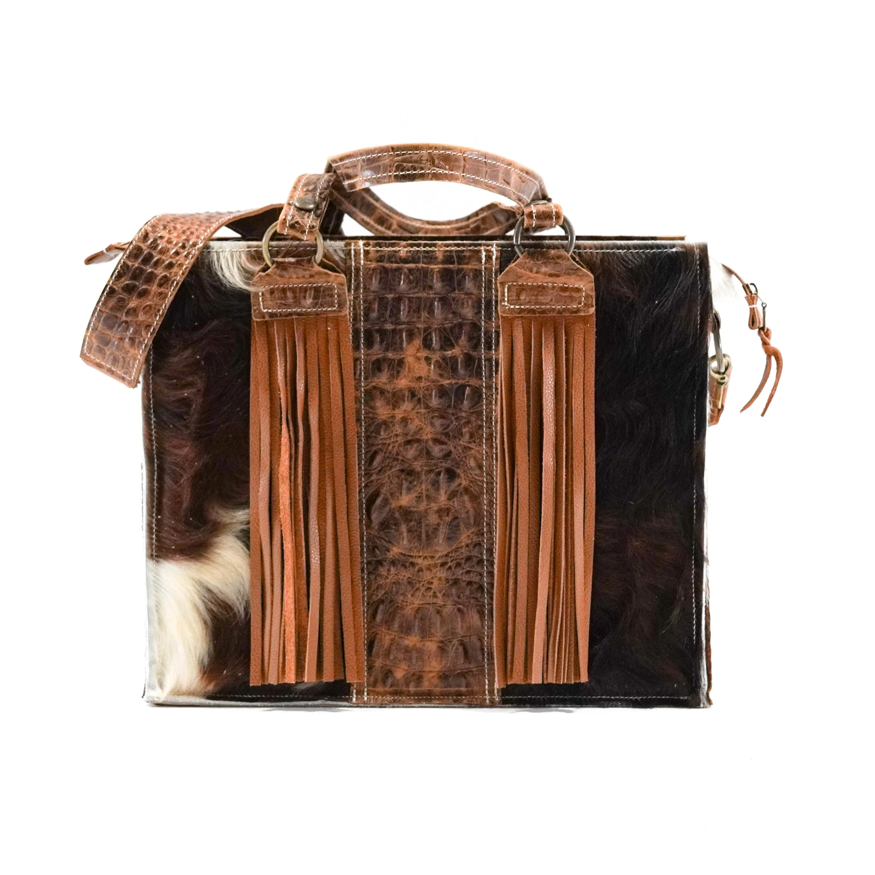 Clerk - Tricolor w/ Saddle Croc